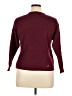 Nine West Burgundy Pullover Sweater Size XL - photo 2