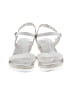 Unbranded Silver Ivory Wedges Size EU 42 - photo 2