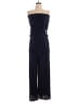 Pookie & Sebastian 100% Polyester Solid Blue Jumpsuit Size S - photo 1