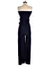 Pookie & Sebastian 100% Polyester Solid Blue Jumpsuit Size S - photo 2