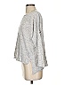 Zara Gray Silver Pullover Sweater Size S - photo 5