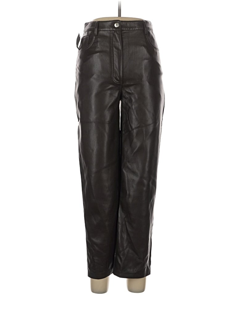 Wilfred Faux Leather Pants In Black