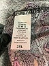 Lularoe Print Burgundy Formal Skirt Size 2X - photo 5