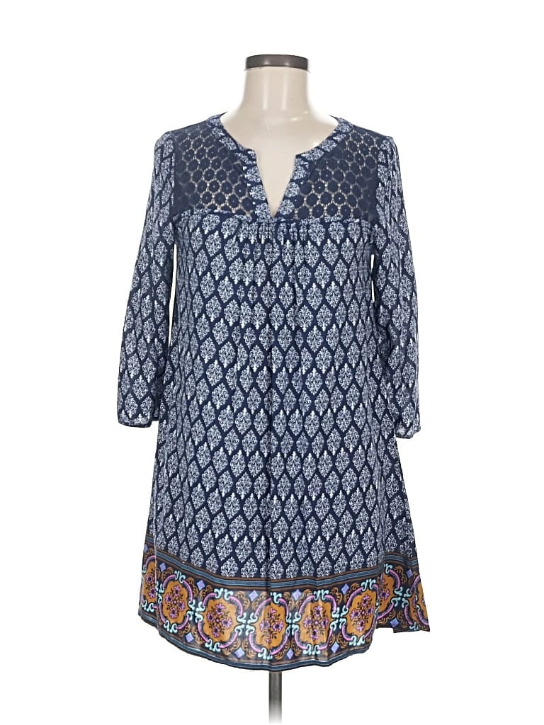 Pre-owned Altar'd State Kimono In Blue