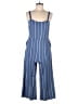 Gap 100% Rayon Stripes Blue Jumpsuit Size 6 - photo 1