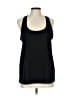 Ideology Solid Black Tank Top Size L - photo 1