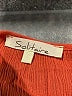 Solitaire 100% Rayon Orange Sleeveless Blouse Size S - photo 7