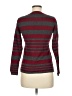 Renee C. Stripes Burgundy Pullover Sweater Size M - photo 2