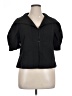 SDEER Concept Black 3/4 Sleeve Button-Down Shirt Size XL - photo 1