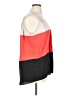 Apart Color Block Stripes Orange Sleeveless Blouse Size 14 - photo 4