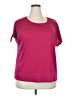 Max Studio Pink Short Sleeve Top Size 2X - photo 1