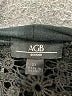 AGB 100% Rayon Black Kimono Size 2X - photo 4