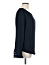 Ann Taylor 100% Polyester Blue Long Sleeve Blouse Size L - photo 4