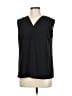 Unbranded 100% Polyester Black Sleeveless T-Shirt Size M - photo 1