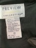 Preview Collection 100% Polyester Solid Black Formal Skirt Size 10 - photo 5
