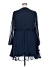 City Chic 100% Polyester Polka Dots Blue Casual Dress Size 20 Plus (L) - photo 2