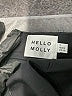 Hello Molly Solid Black Casual Skirt Size 4 - photo 3