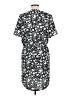 Caslon 100% Polyester Print Black Casual Dress Size M - photo 2