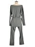 Splendid Solid Gray Jumpsuit Size S - photo 2