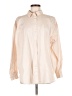 H&M Ivory Long Sleeve Button-Down Shirt Size L - photo 1