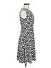 Wisp Print Gray Casual Dress Size 6 (petite) - photo 4