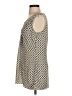 CAbi Print Ivory Sleeveless Blouse Size S - photo 5