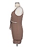 Assorted Brands Solid Brown Casual Dress Size L - photo 5