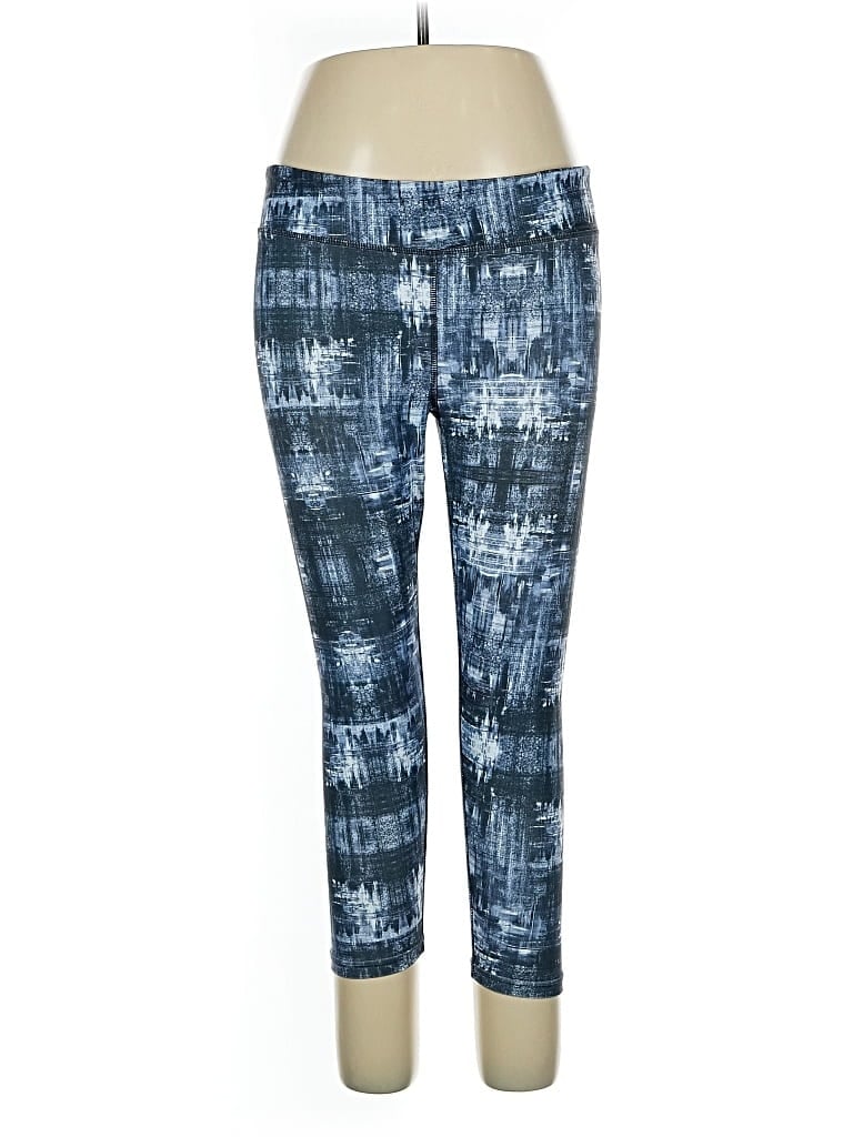 Pre-owned Spalding Athletic Active Pants In Blue