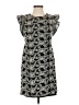 Ann Taylor Paisley Black Cocktail Dress Size 2 - photo 1