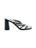 Nine West Black Sandals Size 5 1/2 - photo 1