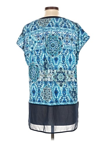 Roz & Ali Short Sleeve Blouse (view 2)