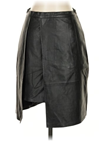 French Connection Faux Leather Skirt (view 1)