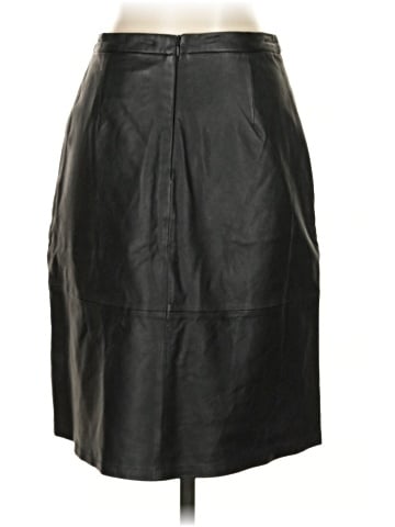 French Connection Faux Leather Skirt (view 2)