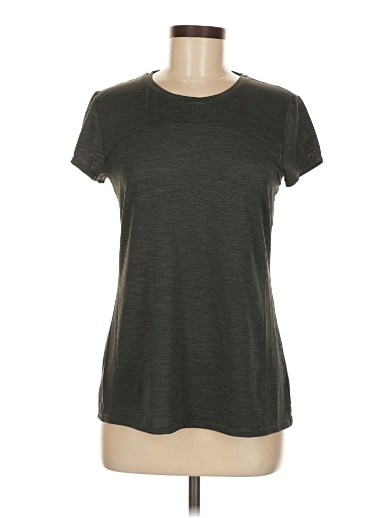 Pre-owned Athleta Active T-shirt In Gray