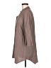 Focus Casual Life Brown Tan 3/4 Sleeve Button-Down Shirt Size M - photo 5