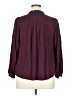 Torrid Burgundy 3/4 Sleeve Blouse Size 1X Plus (1) - photo 2