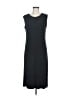 Mod Ref Solid Black Casual Dress Size M - photo 1