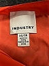 Industry 100% Polyester Orange Short Sleeve Blouse Size XS - photo 7