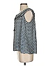 Max Studio 100% Polyester Blue Sleeveless Blouse Size S - photo 5