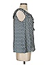 Max Studio 100% Polyester Blue Sleeveless Blouse Size S - photo 4