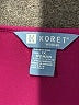 Koret 100% Polyester Solid Purple 3/4 Sleeve Blouse Size 1X - photo 7