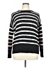 Michael Stars 100% Cotton Stripes Black Pullover Sweater Size XL (3) - photo 1