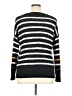 Michael Stars 100% Cotton Stripes Black Pullover Sweater Size XL (3) - photo 2