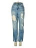 Hollister Tropical Blue Jeans Size 23 waist - photo 1