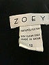 Zoey 100% Polyester Black Blazer Size 12 - photo 6