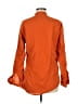 Zara Orange Long Sleeve Button-Down Shirt Size M - photo 2