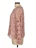 Adiva 100% Polyester Pink Long Sleeve Blouse Size L - photo 5