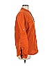 Zara Orange Long Sleeve Button-Down Shirt Size M - photo 4