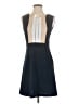 Kling Color Block Blue Cocktail Dress Size S - photo 1