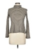 Tanner Stripes Gray Brown Long Sleeve Top Size 8 - photo 1